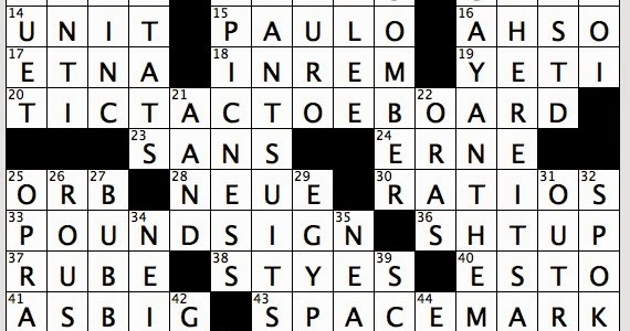 Proofreading notation crossword clue